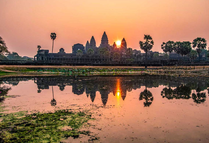 Join Angkor Wat Half  Day Tour with Sunrise 